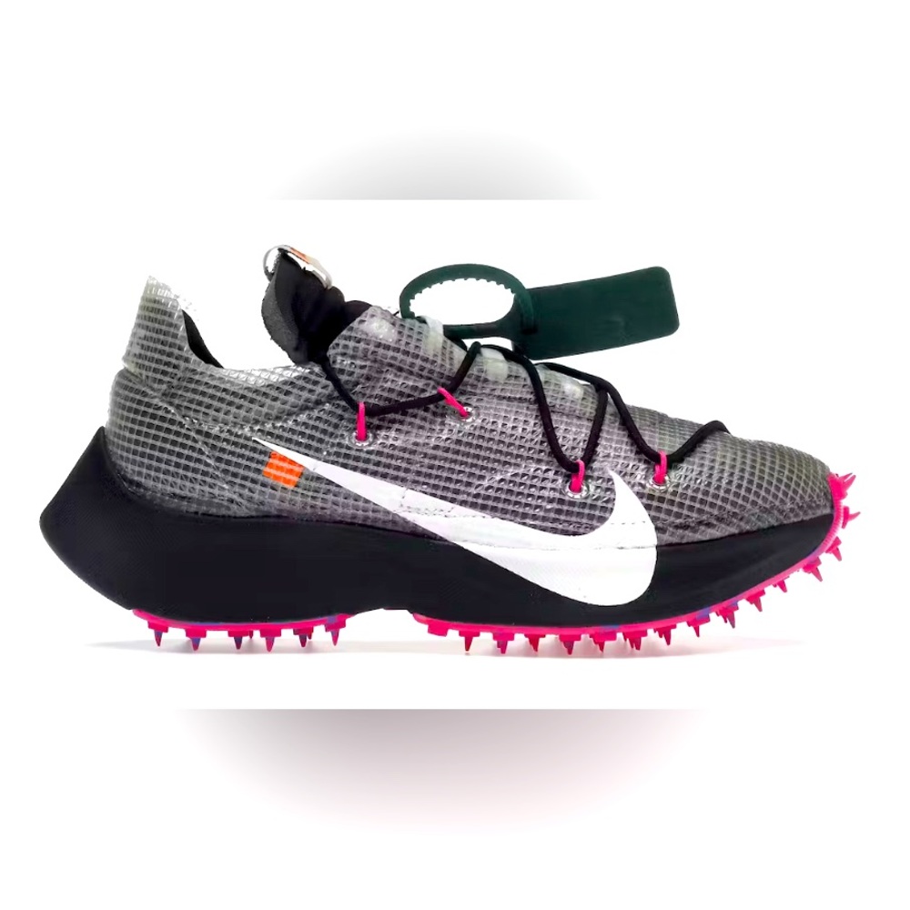 Used Nike Waffle Off-White sneakers, still a lot of life. Women size 9.5